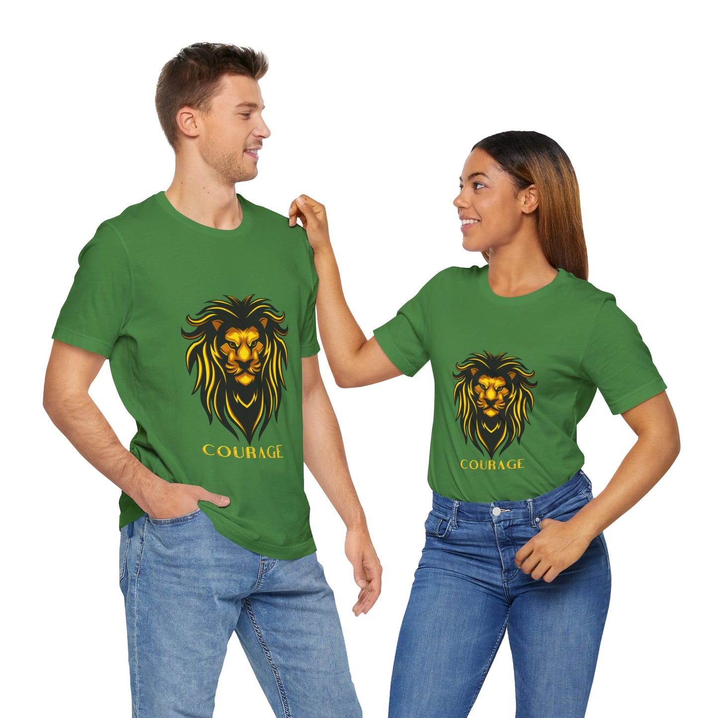 Tshirt Print Lion Fashion - DUGO