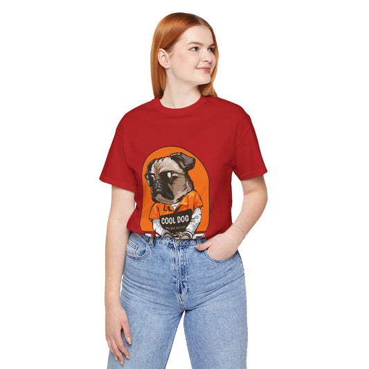 Cool Dog Short Sleeve Tshirt - DUGO