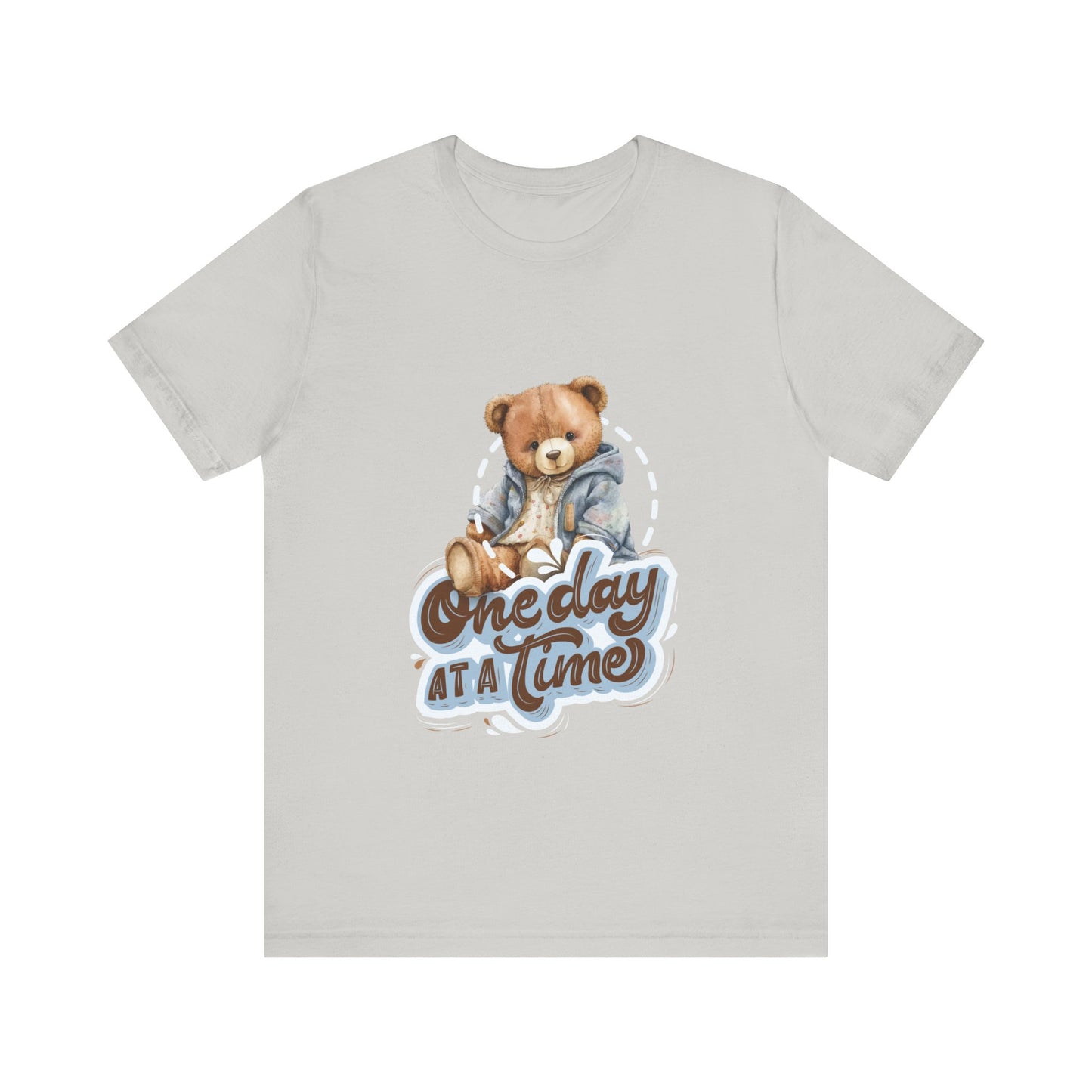 One Day Ate Time Short Sleeve Tshirt - DUGO