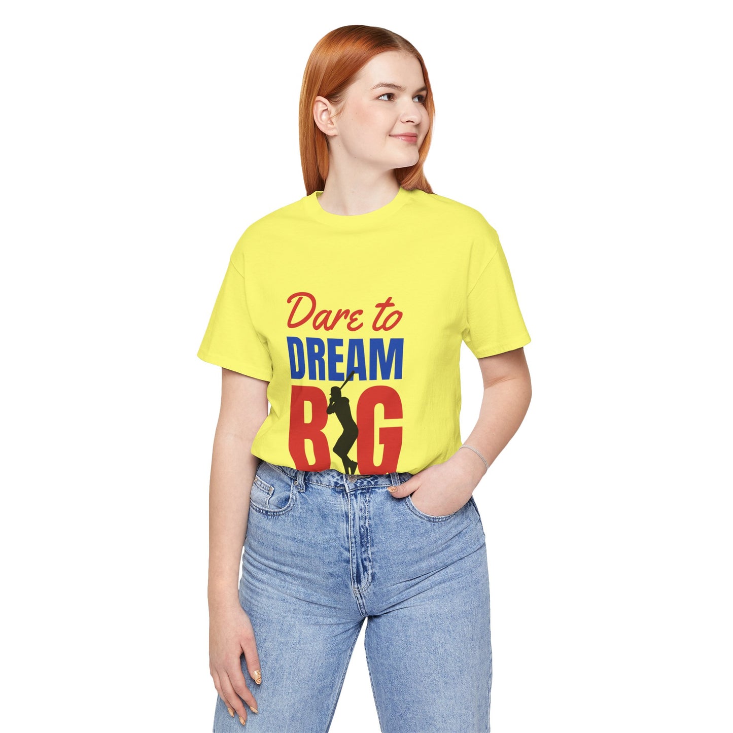 Dare To Dream Big Short Sleeve Tshirt - DUGO