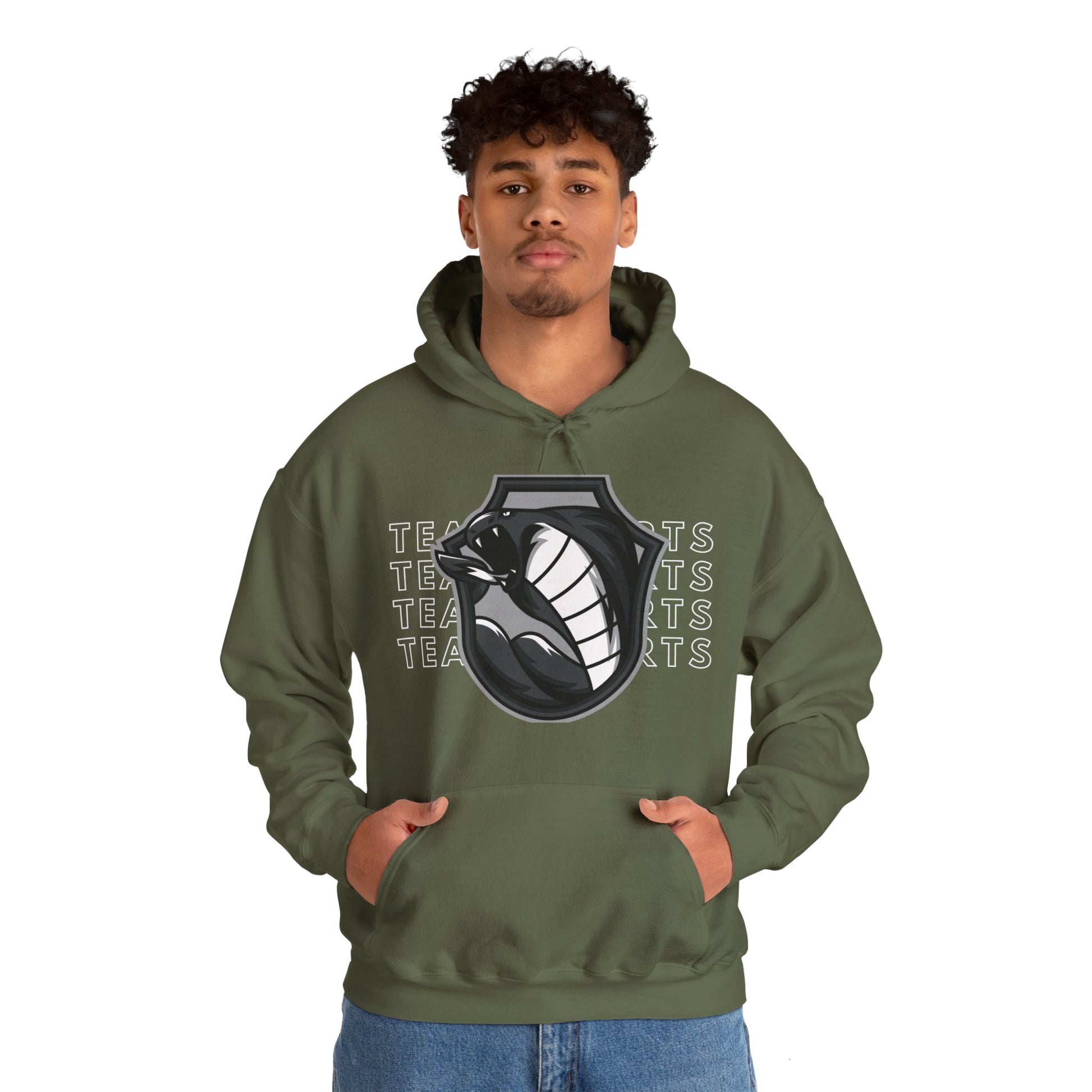 Team Sports Snake Hooded Sweatshirt - DUGO