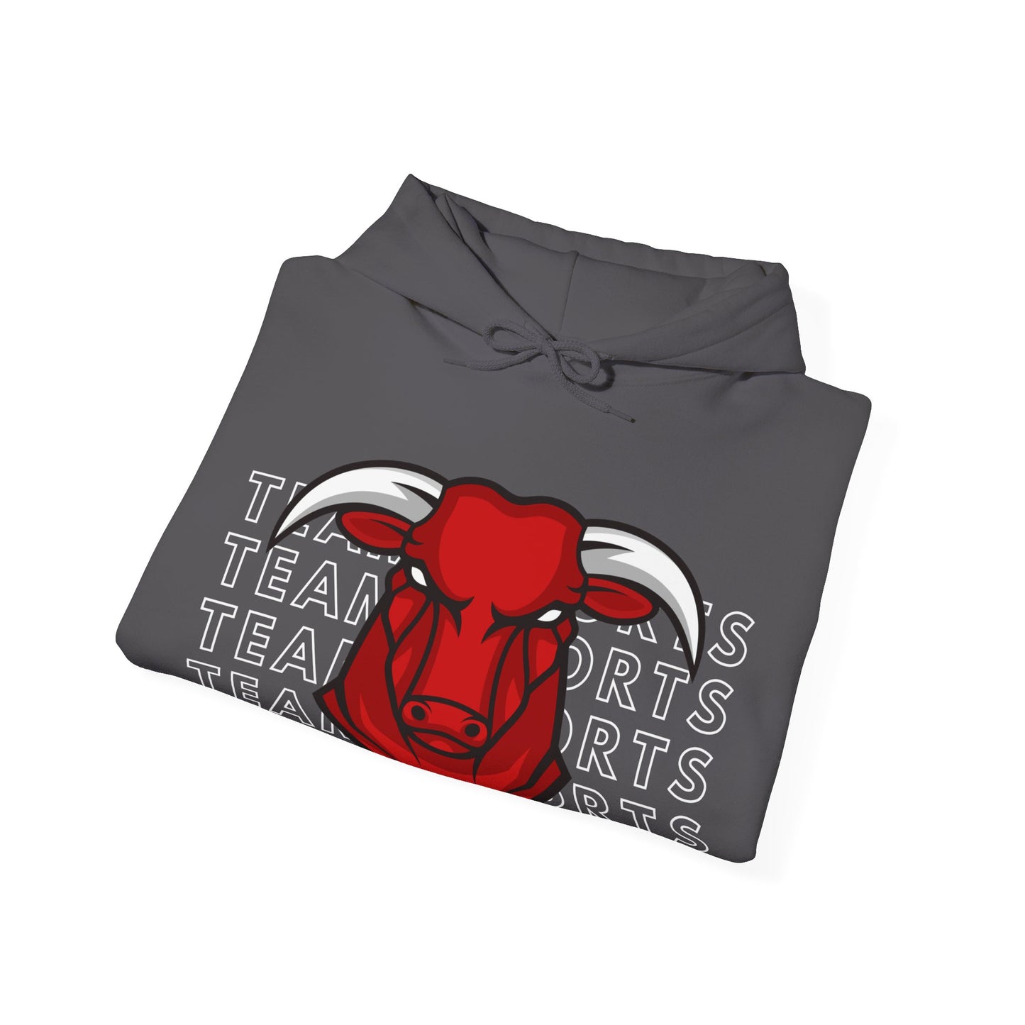 Team Sport Bullhead Hooded Sweatshirt - DUGO