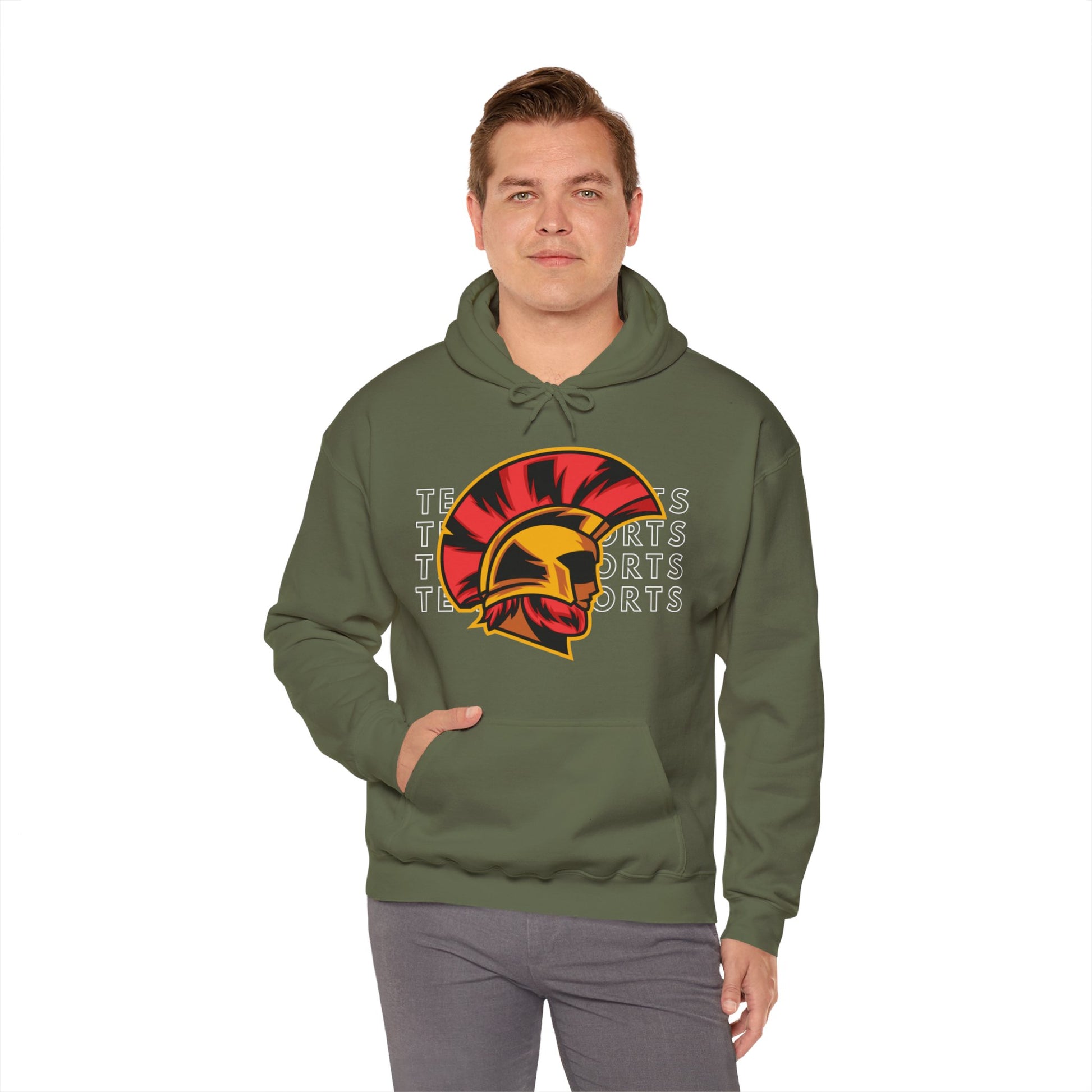 Team Sports Combatant Hooded Sweatshirt - DUGO