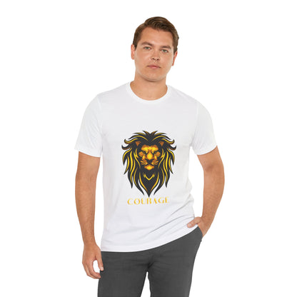 Tshirt Print Lion Fashion - DUGO