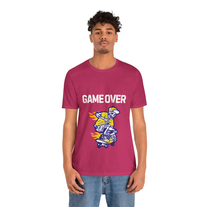 Game Over Short Sleeve Tshirt - DUGO