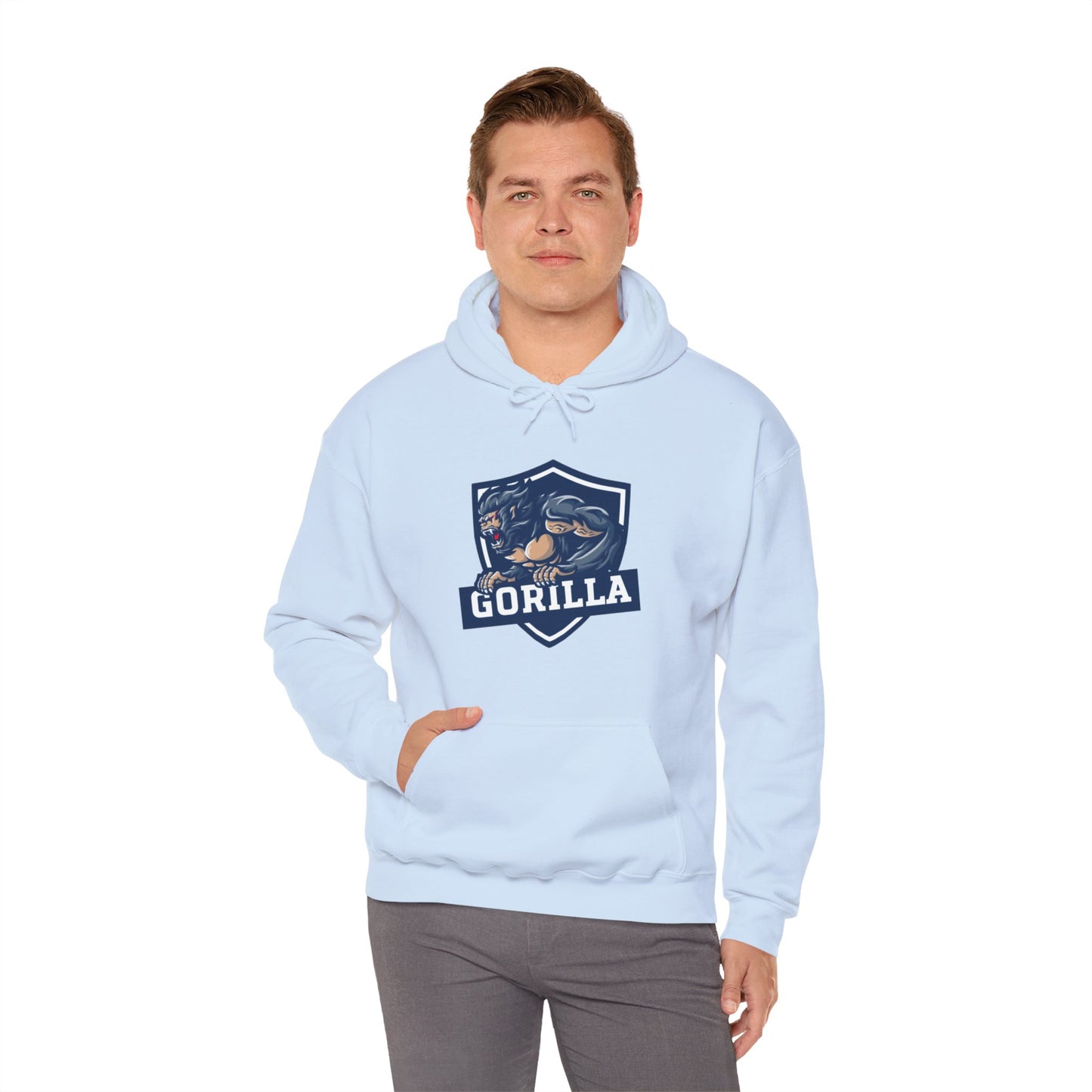 Gorilla Hooded Sweatshirt Fashion - DUGO