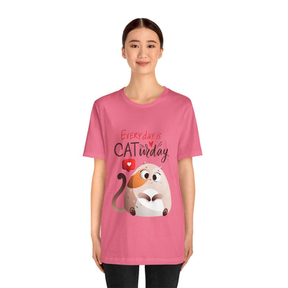 Tshirt Print Cat Funny - DUGO