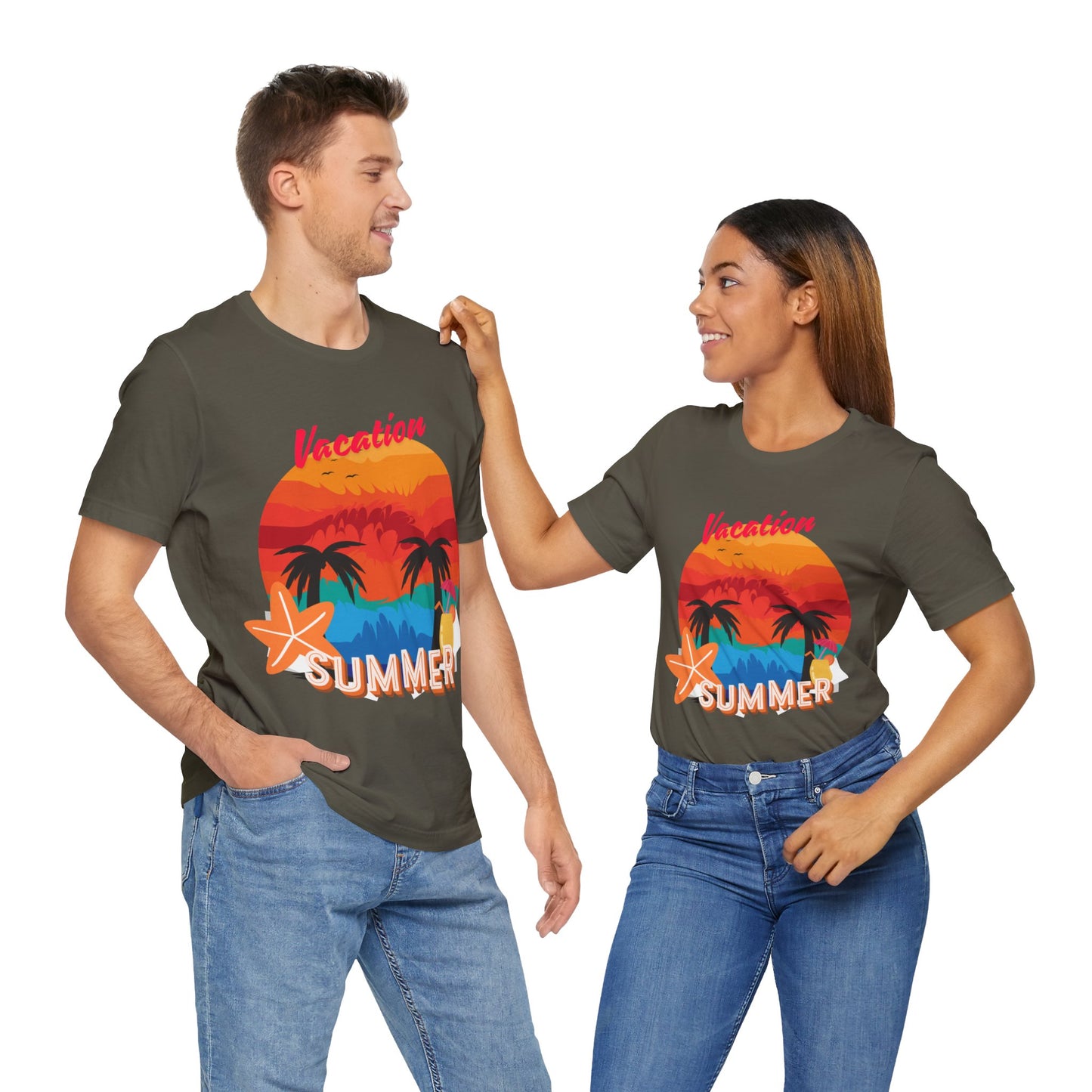 Summer Vacation Tshirt Fashion - DUGO