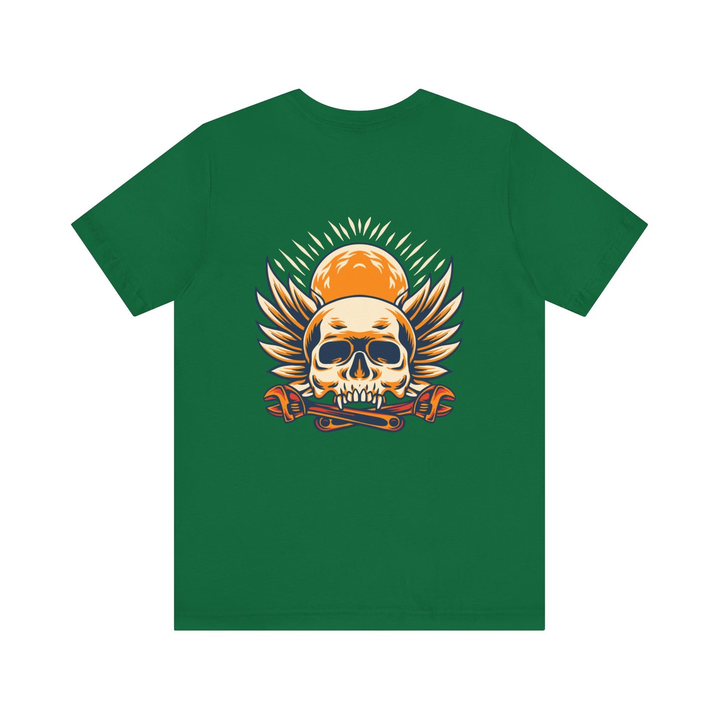 Skull Smile Short Sleeve Tshirt - DUGO