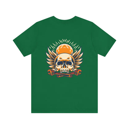 Skull Smile Short Sleeve Tshirt - DUGO