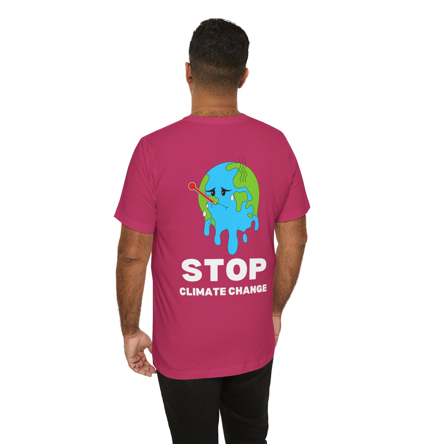 Stop Climate Change Short Sleeve Tshirt - DUGO