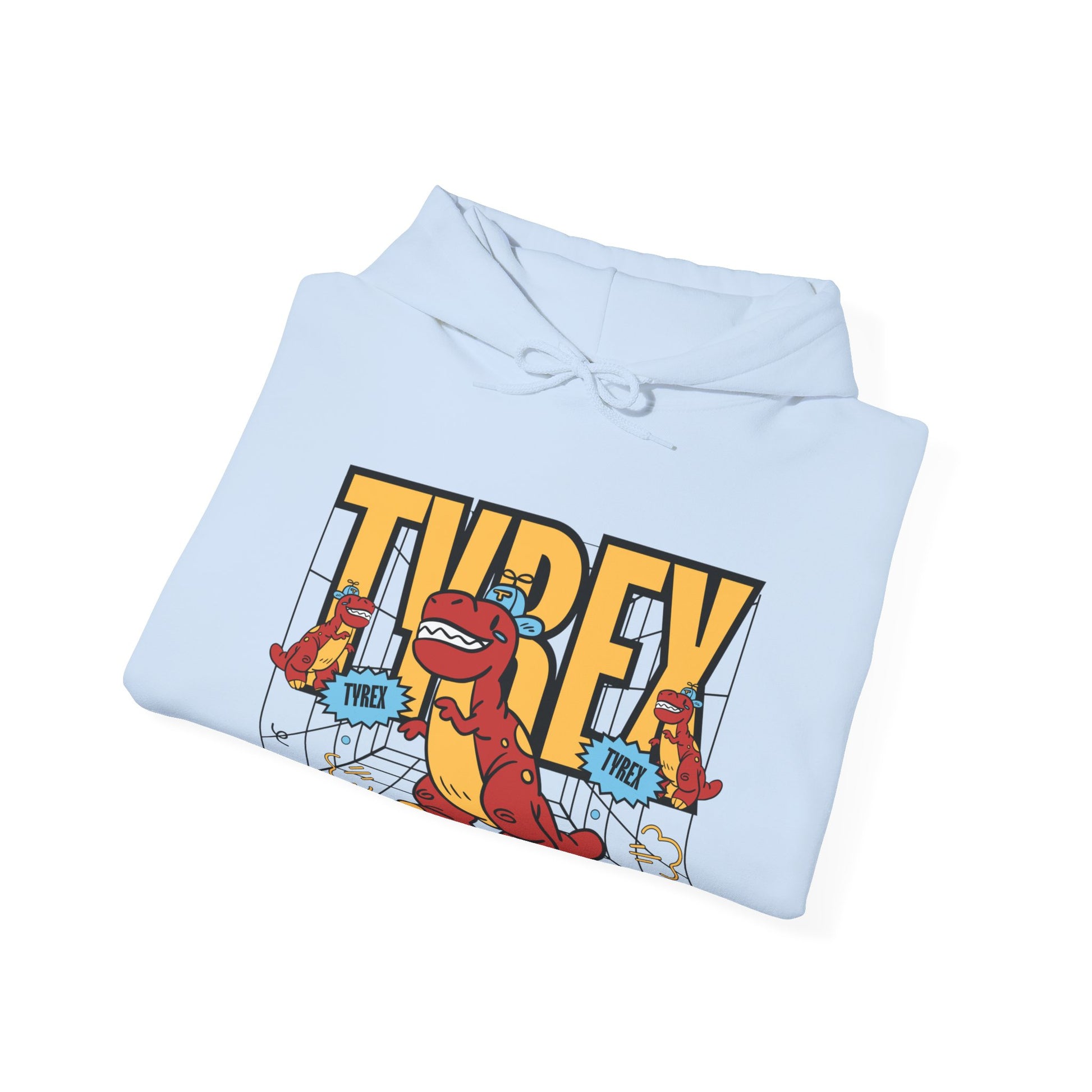 Tyrex Funny Hooded Sweatshirt - DUGO