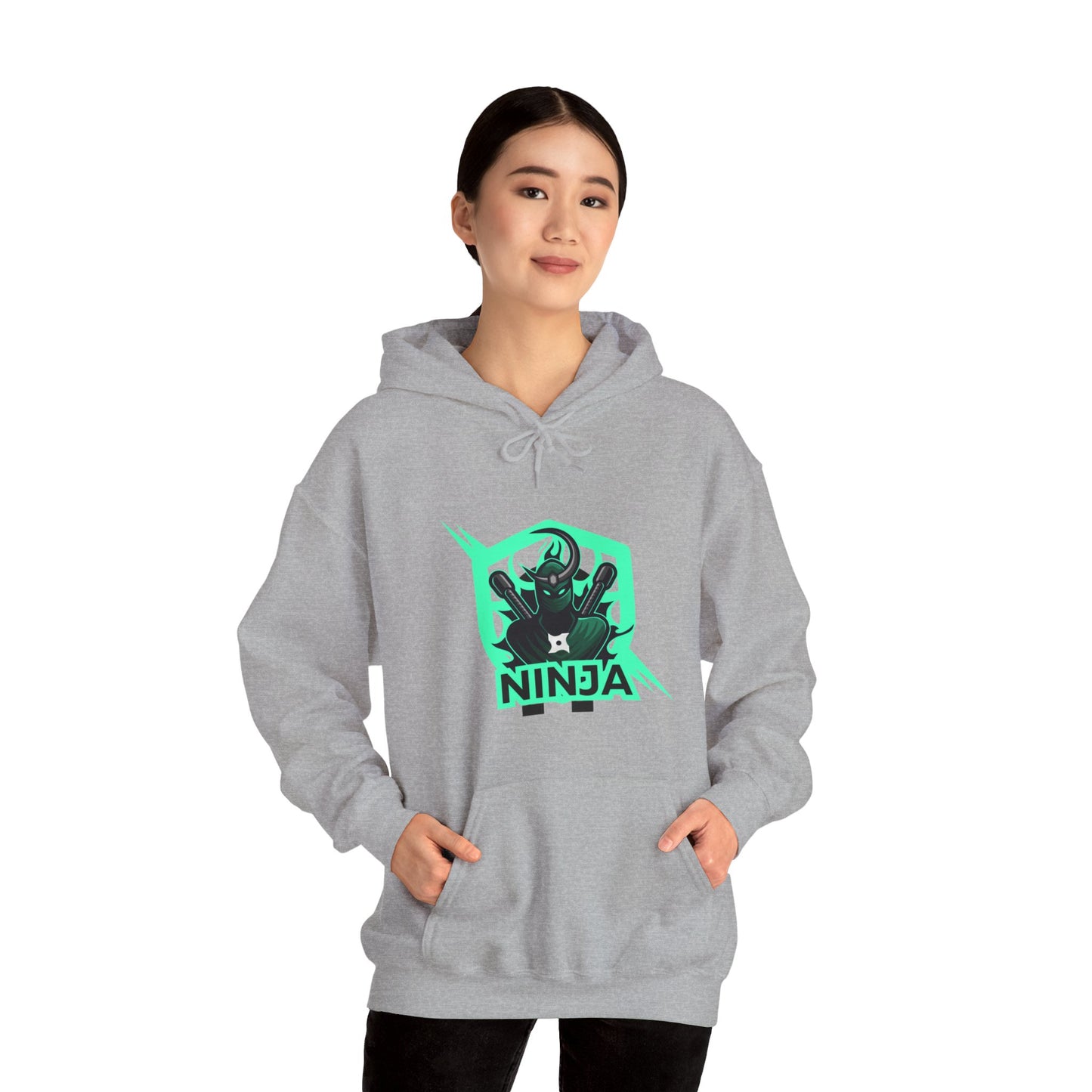 Ninja Hooded Sweatshirt Fashion - DUGO