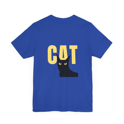 Meow Cat Short Sleeve Tshirt Fashion - DUGO