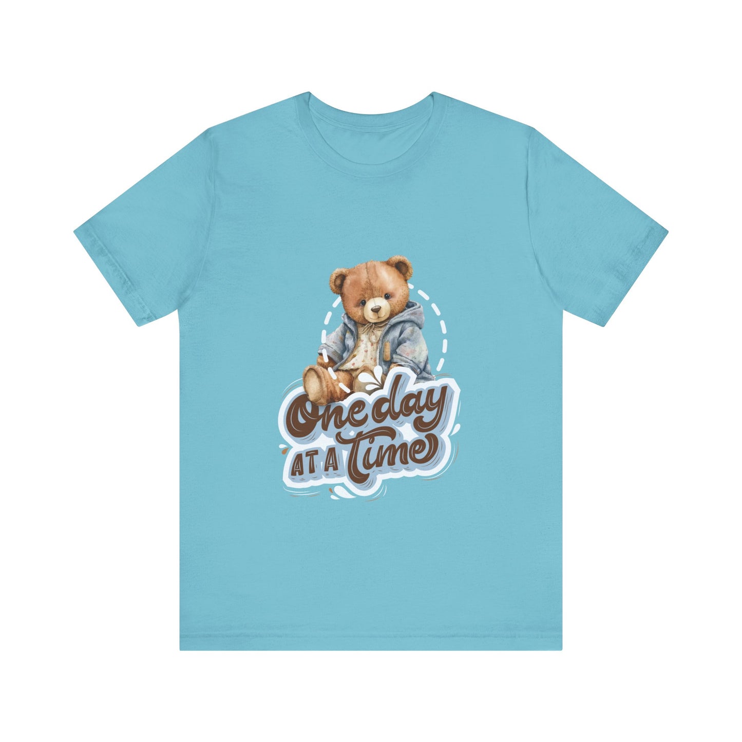 One Day Ate Time Short Sleeve Tshirt - DUGO