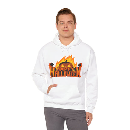 Happy Halloween Hooded Sweatshirt - DUGO