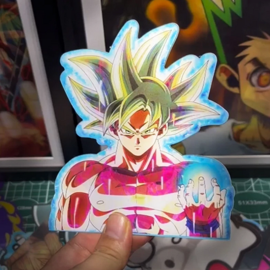 Goku Anime Motion Sticker Dragon Ball Decals