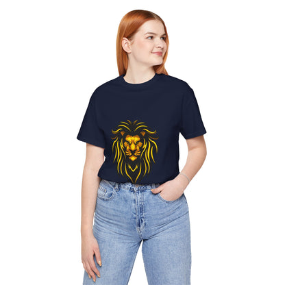 Tshirt Print Lion Fashion - DUGO