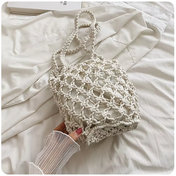 Handbags For Women Handmade Drawstring Beach