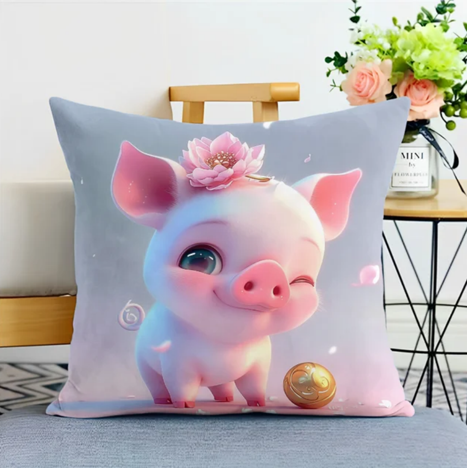 Beautiful Zodiac Pillowcase Dormitory Decoration Office Living Room Home Pillowcase