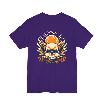 Skull Smile Short Sleeve Tshirt - DUGO