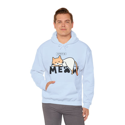 Meow Meow Hooded Sweatshirt - DUGO