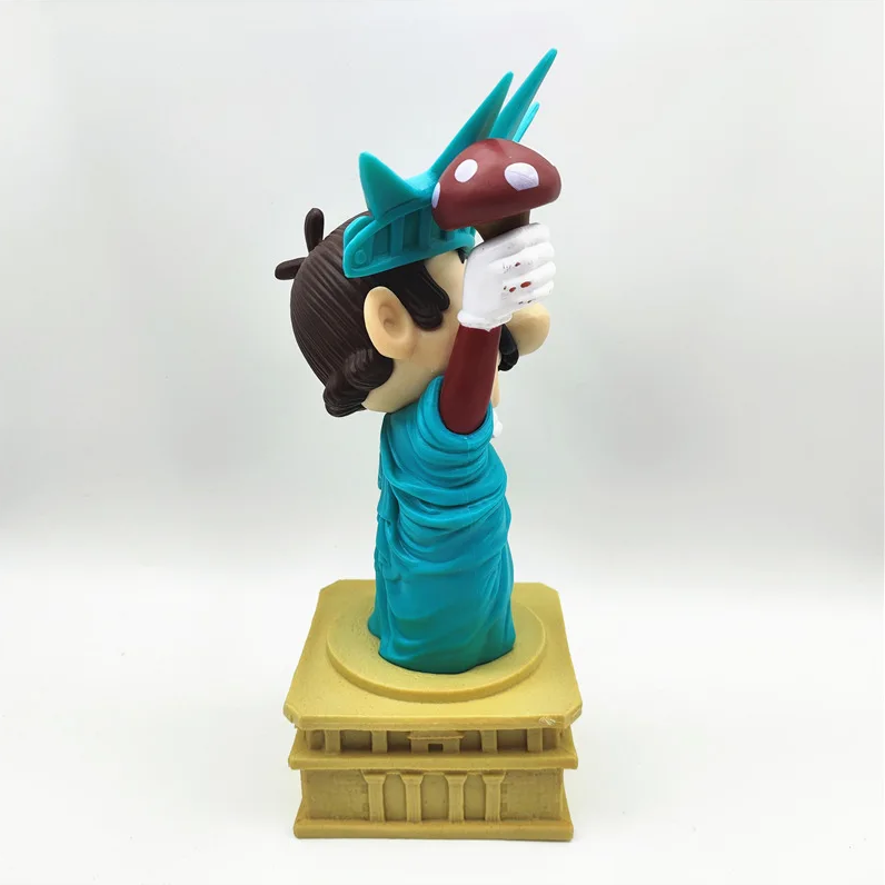 Super Mario As The Statue Of Liberty Figure Toys For Kids