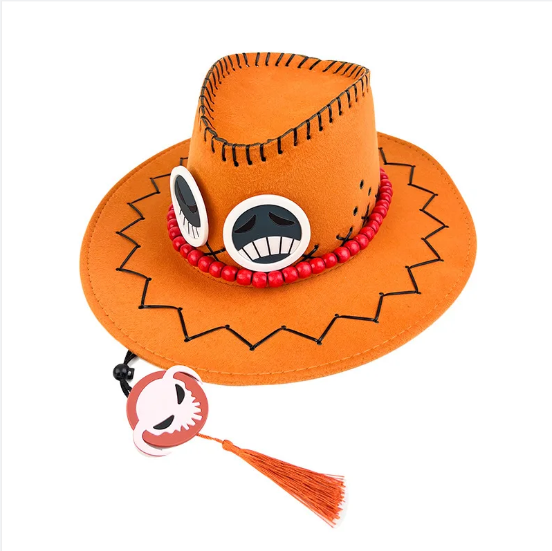 D Ace Anime Cosplay Hats Cowboy - DUGO