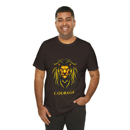 Tshirt Print Lion Fashion - DUGO