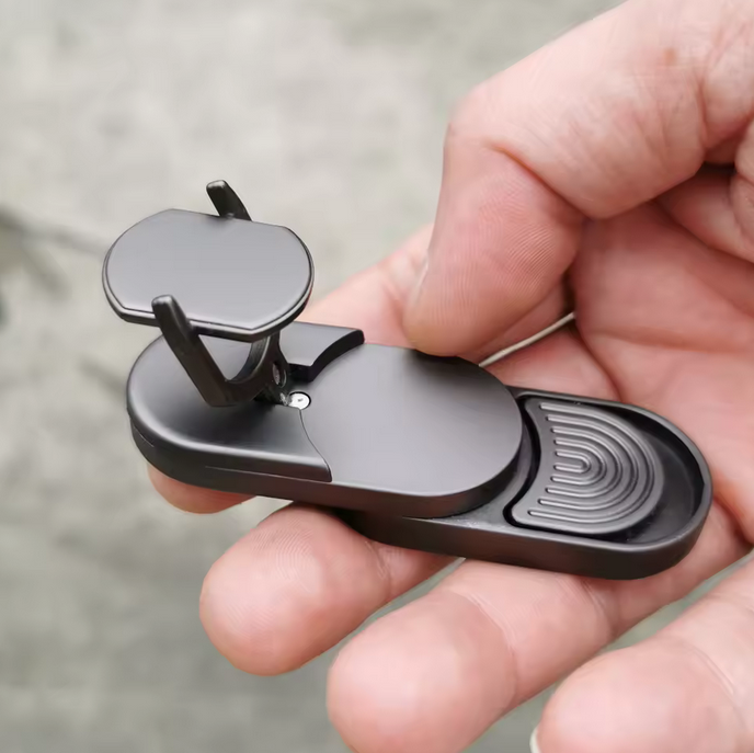 Target Push Slider Fidget Toy Metal Spinner Coin for Anxiety Relief