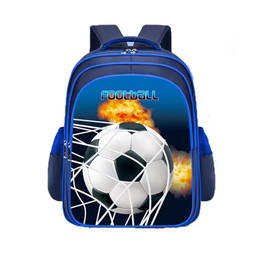 Children Football School Backpack Sports Pattern Shoulder Bag