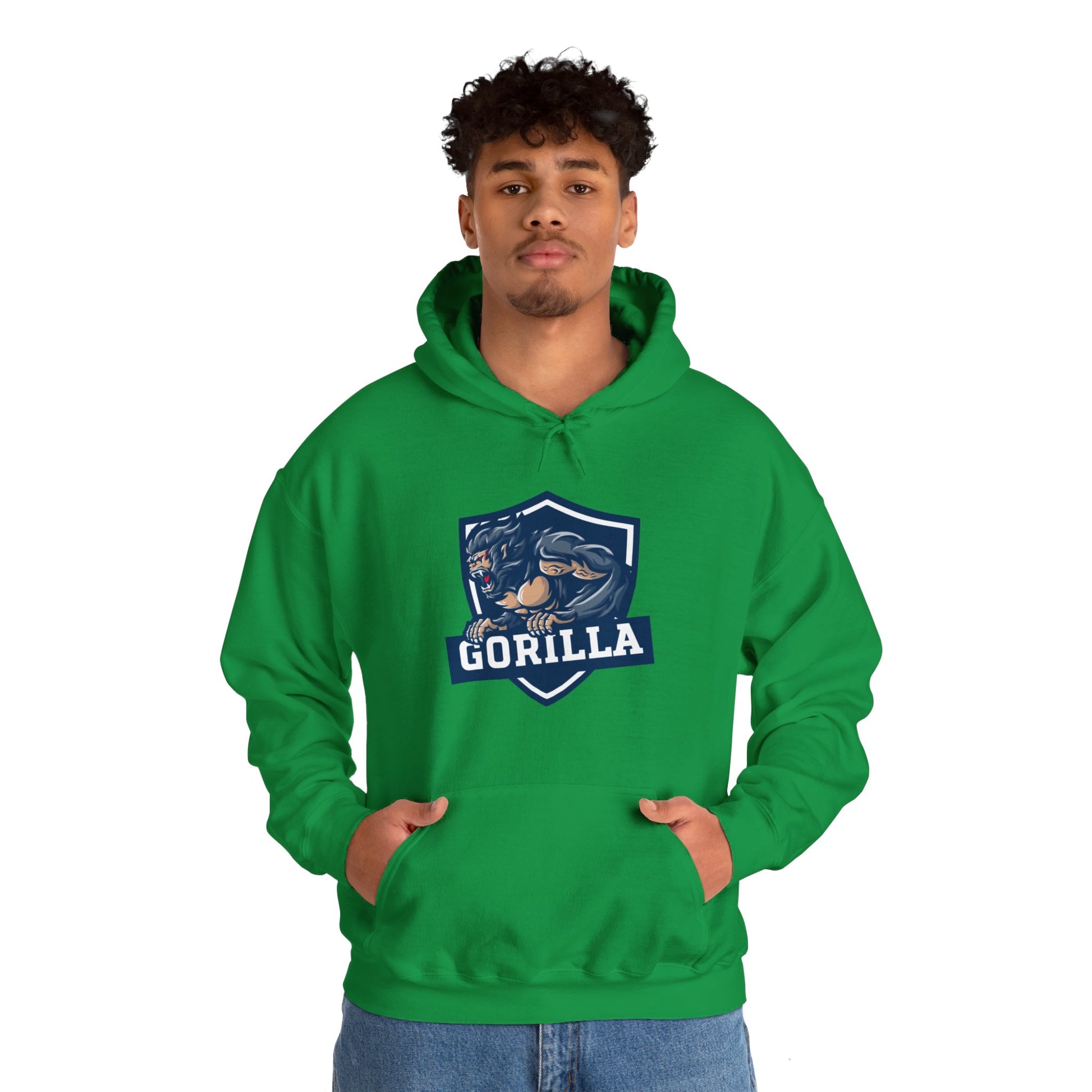 Gorilla Hooded Sweatshirt Fashion - DUGO