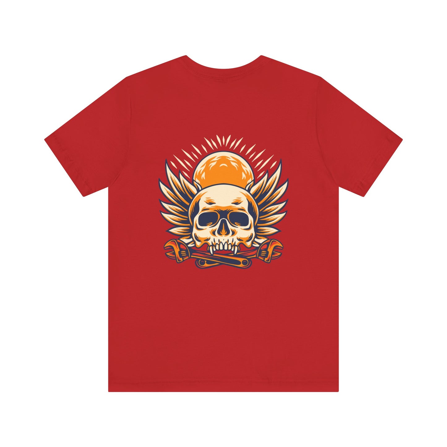 Skull Smile Short Sleeve Tshirt - DUGO