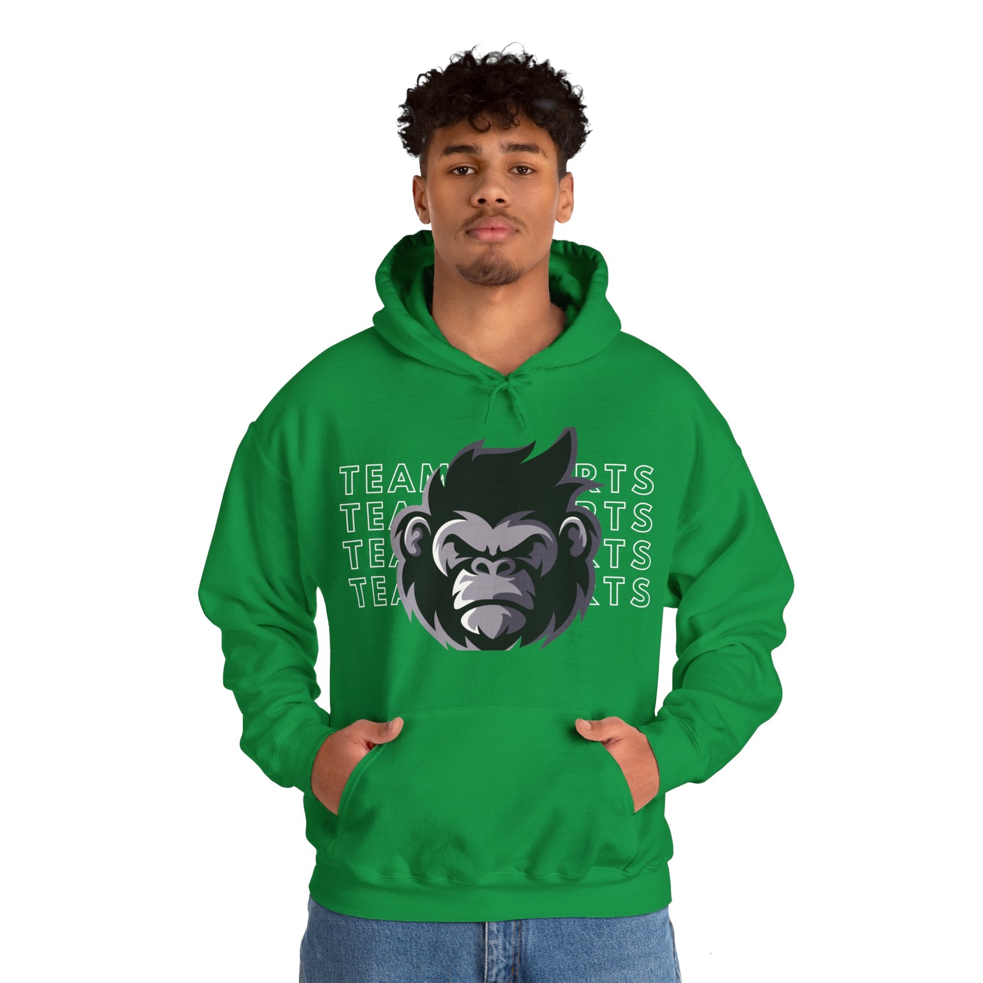 Team Sports Money Head Hooded Sweatshirt - DUGO