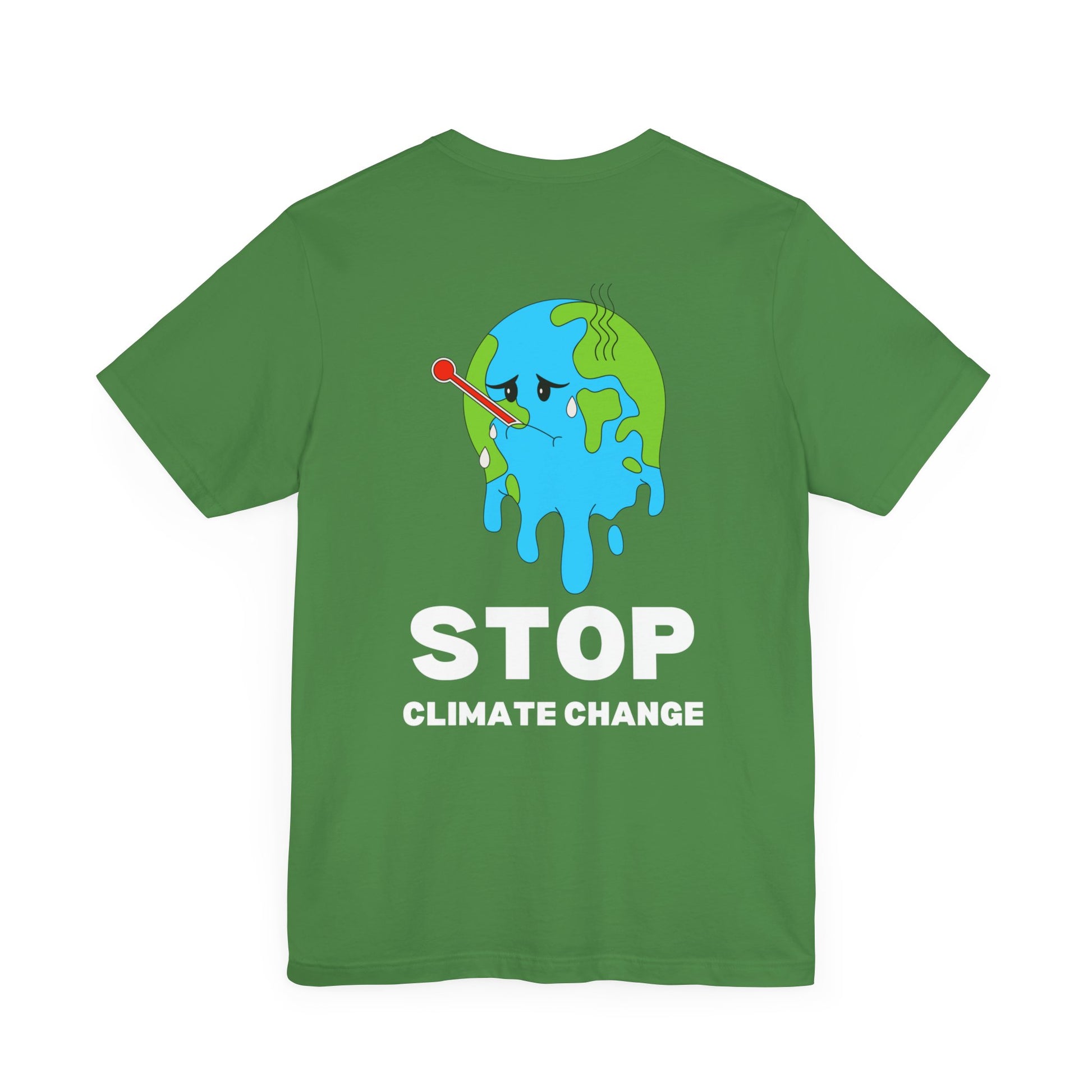 Stop Climate Change Short Sleeve Tshirt - DUGO