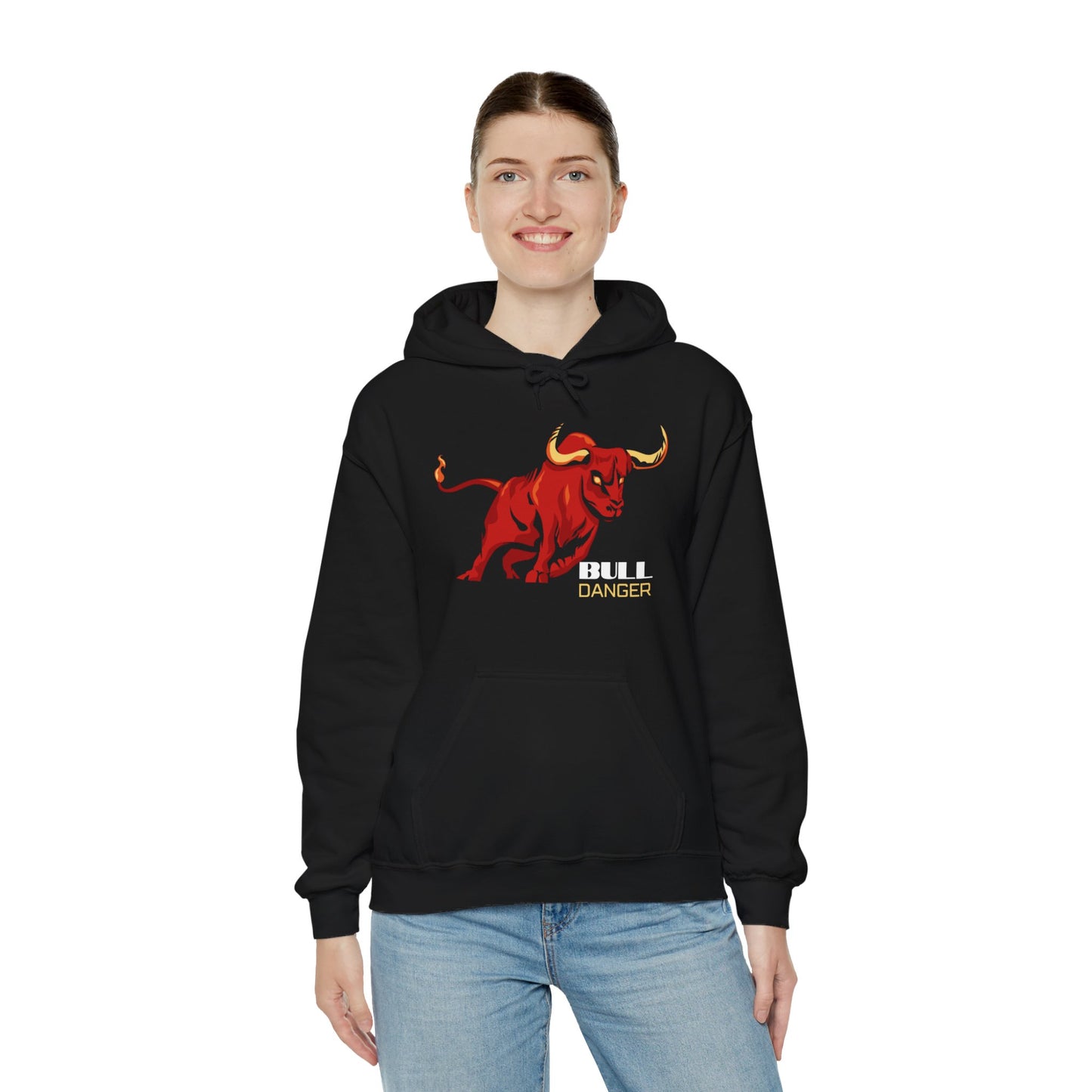 Bull Danger Hooded Sweatshirt - DUGO