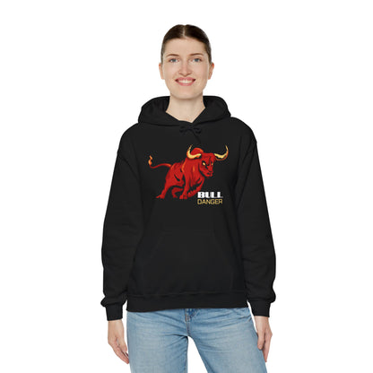 Bull Danger Hooded Sweatshirt - DUGO