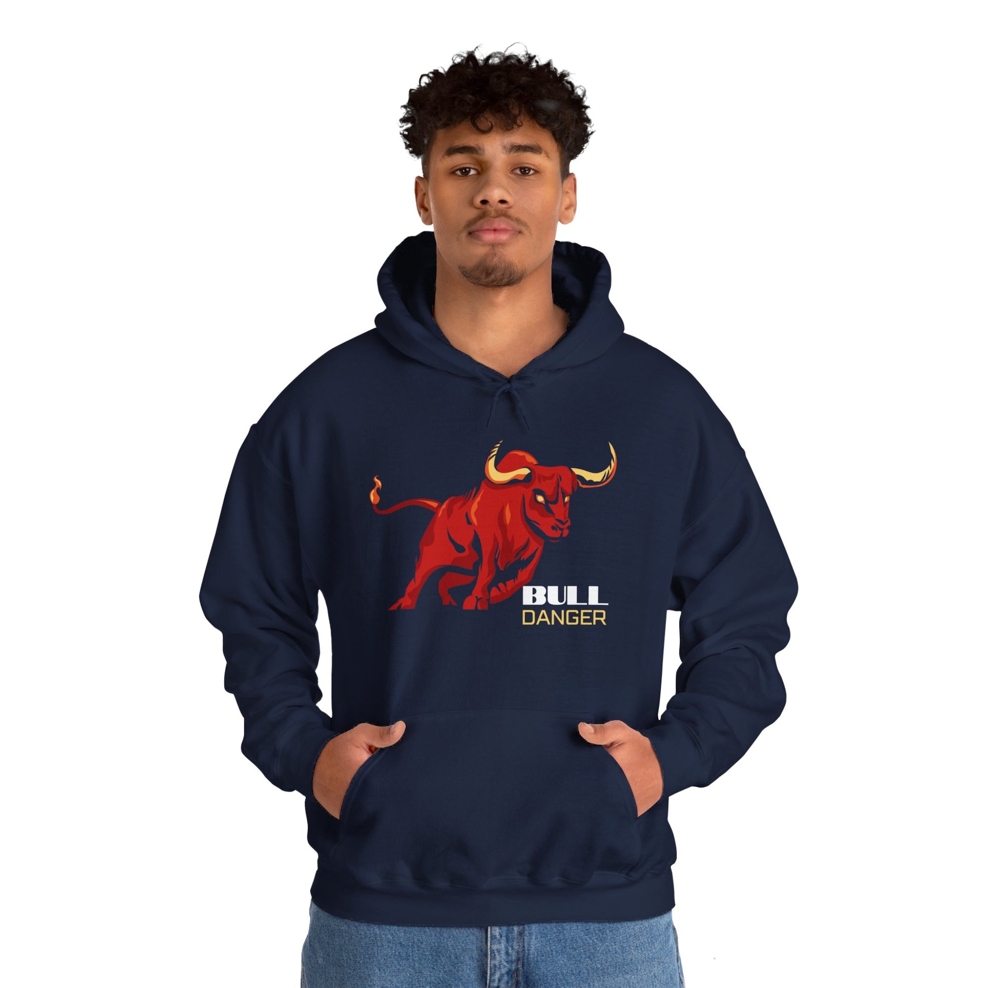 Bull Danger Hooded Sweatshirt - DUGO