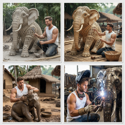 Cinematic Portrait Video Of Craftsmanship