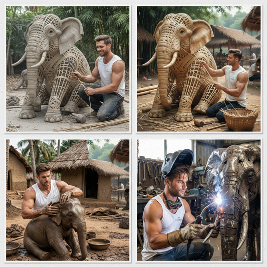 Cinematic Portrait Video Of Craftsmanship