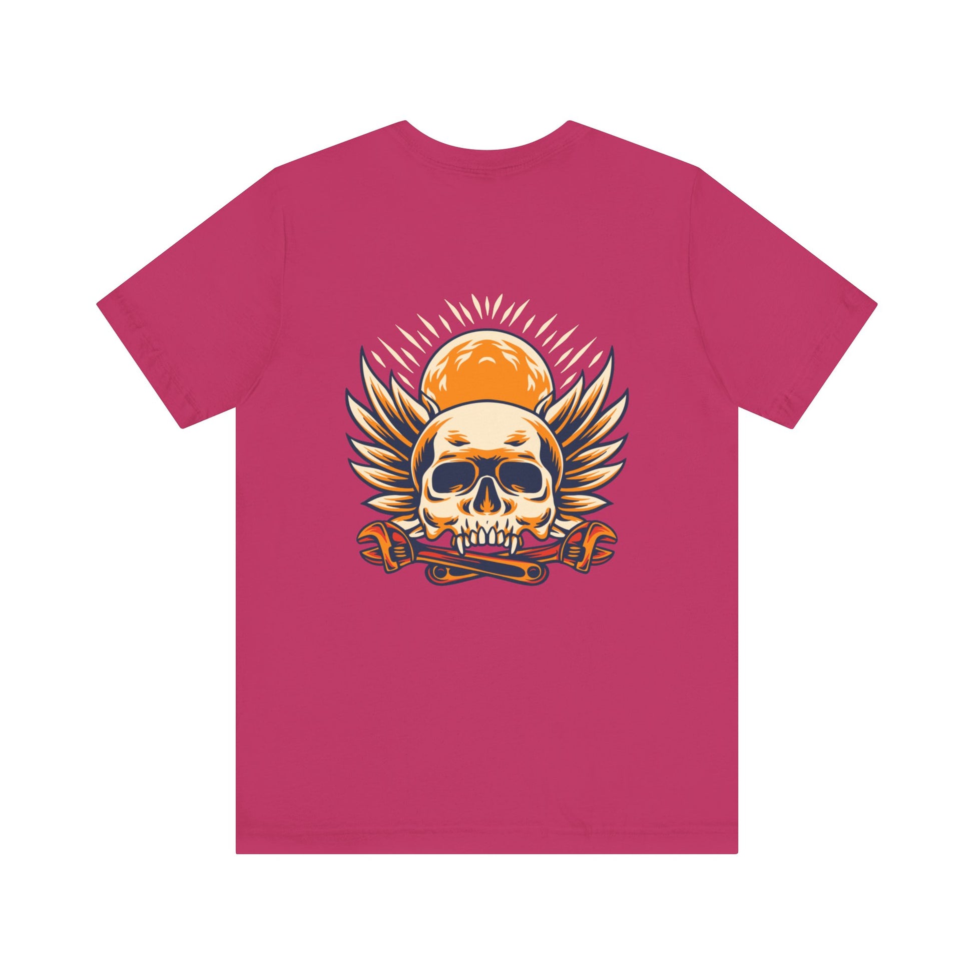 Skull Smile Short Sleeve Tshirt - DUGO