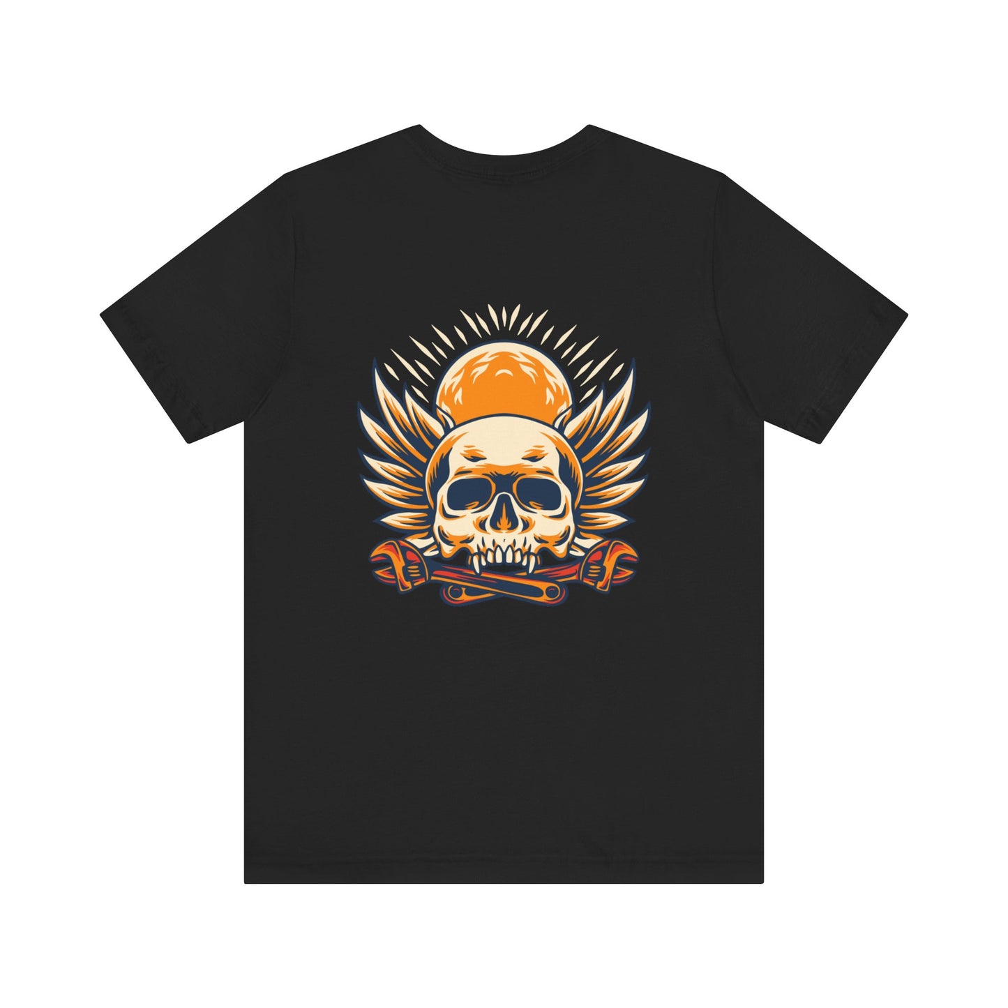 Skull Smile Short Sleeve Tshirt - DUGO