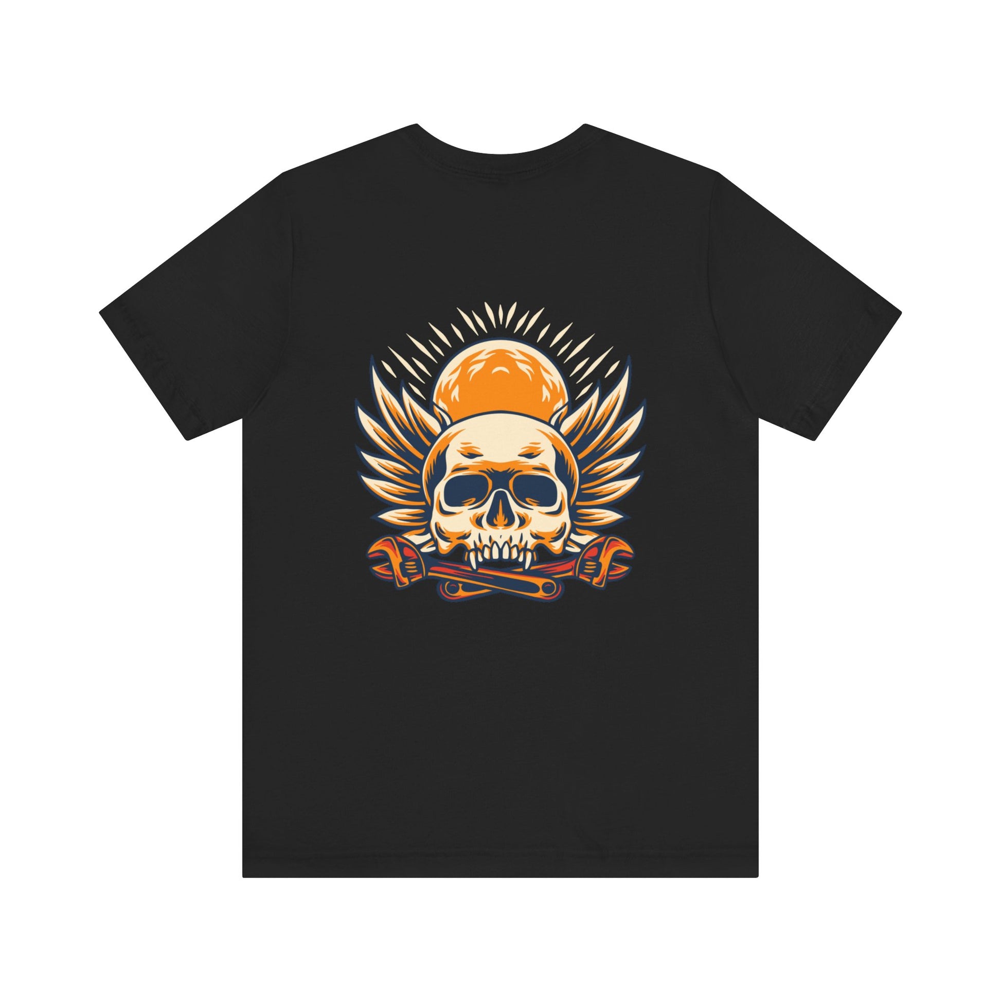 Skull Smile Short Sleeve Tshirt - DUGO