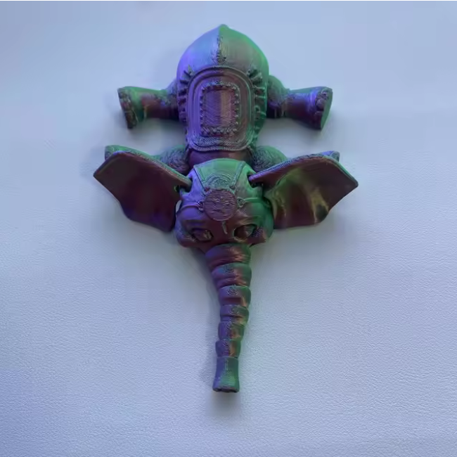 3D Printed Elephant Model