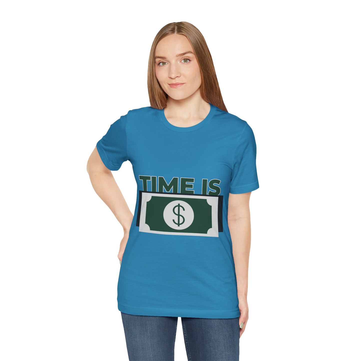 Time Is Money Short Sleeve Tshirt - DUGO