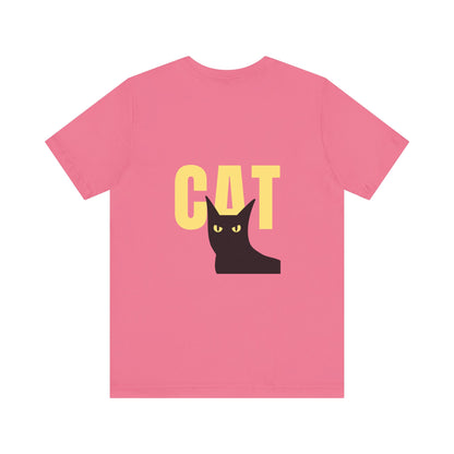 Meow Cat Short Sleeve Tshirt Fashion - DUGO