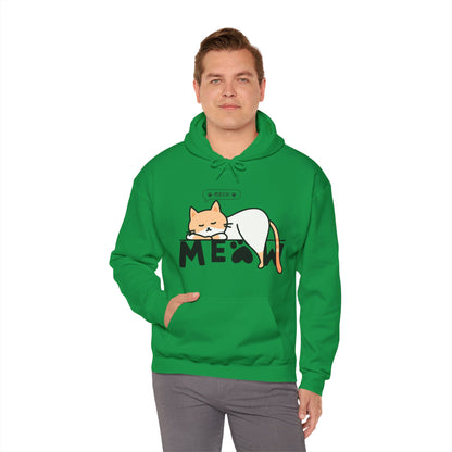 Meow Meow Hooded Sweatshirt - DUGO