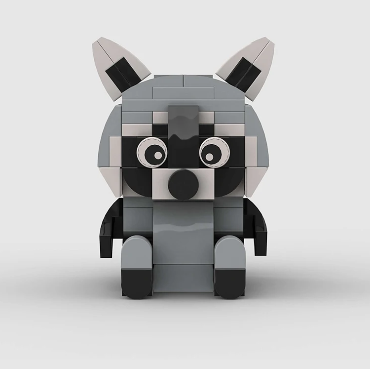 Raccoon Building Blocks Set - DUGO