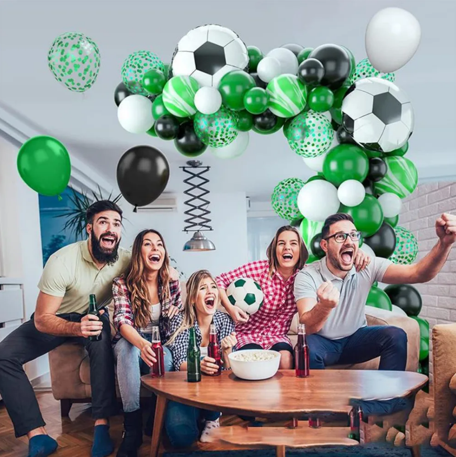 Soccer Birthday Party Decoration Balloon Garland Arch Set