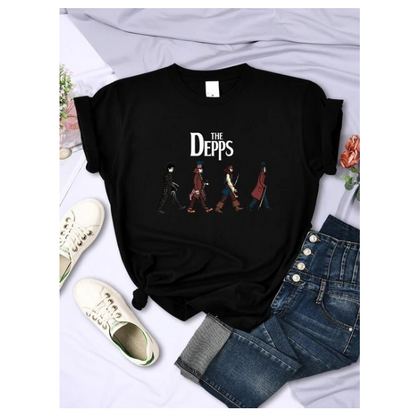 Tshirts Women Edward Scissorhands Magician Pirate